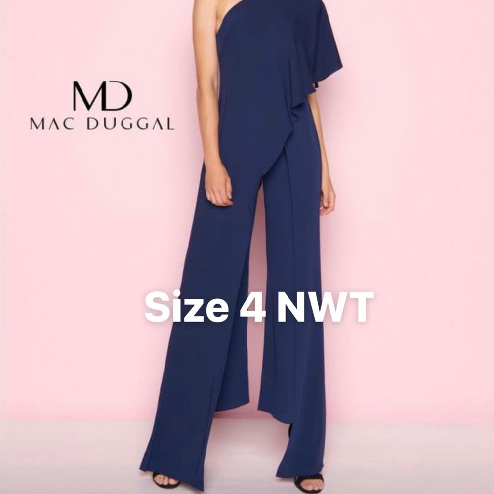 SOLD Size 4 NWT navy Jumpsuit
